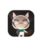 Chokdee Cute Cat DukDik1（個別スタンプ：8）