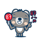 Chunghwa Telecom Bear - Louis＆Louisa（個別スタンプ：40）