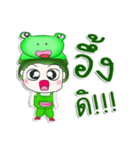 Mr. Tenshi. Cap Frog.^^（個別スタンプ：8）