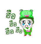 Mr. Tenshi. Cap Frog.^^（個別スタンプ：17）