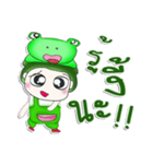 Mr. Tenshi. Cap Frog.^^（個別スタンプ：22）