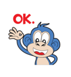 Blue Monkey（個別スタンプ：13）