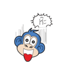 Blue Monkey（個別スタンプ：23）