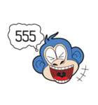 Blue Monkey（個別スタンプ：24）