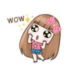 momo colour full（個別スタンプ：17）