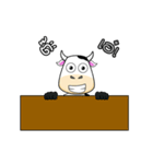 Khaitun cow the animations（個別スタンプ：7）