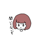 淡々女子（個別スタンプ：34）