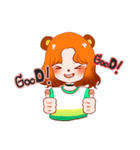 Soogy Orange Bear（個別スタンプ：20）