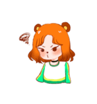 Soogy Orange Bear（個別スタンプ：32）