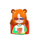 Soogy Orange Bear（個別スタンプ：35）