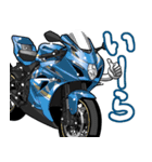 スポーツバイク(S車)(車バイクシリーズ)（個別スタンプ：1）