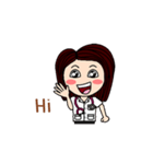 Female Doctor (Animated)（個別スタンプ：1）