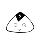 lightning Triangle onigiri（個別スタンプ：8）