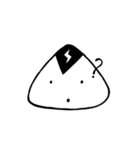lightning Triangle onigiri（個別スタンプ：9）