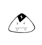 lightning Triangle onigiri（個別スタンプ：21）
