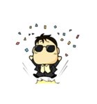 Tiny (The sunglasses man)（個別スタンプ：9）