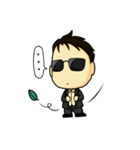 Tiny (The sunglasses man)（個別スタンプ：23）