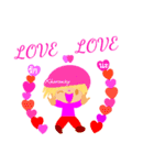 KHONSUAY: LOVE LOVE（個別スタンプ：11）