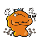 Funny A goldfish（個別スタンプ：8）