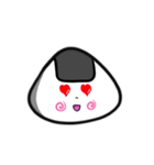 Cute rice ball (onigiri)（個別スタンプ：24）