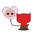 Red Devil 'n Sweet Skull（個別スタンプ：31）