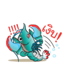 Redclaw Crayfish（個別スタンプ：15）