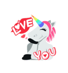 Unicorn Life: Emoji stickers by EmojiOne（個別スタンプ：8）