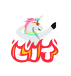 Unicorn Life: Emoji stickers by EmojiOne（個別スタンプ：15）