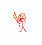 The Stick Man（個別スタンプ：8）