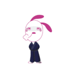 Genki usagi, Kendo rabbit（個別スタンプ：35）