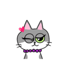 Funny cute useful cats animation sticker（個別スタンプ：4）