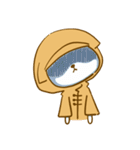 Van cat with his yellow rain coat（個別スタンプ：9）