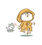 Van cat with his yellow rain coat（個別スタンプ：24）