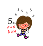 RunAholic-Mummie-Kanlaya（個別スタンプ：9）