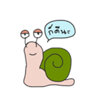 Mr.Snail(Thai sub)（個別スタンプ：1）