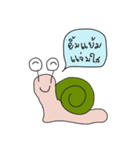 Mr.Snail(Thai sub)（個別スタンプ：7）