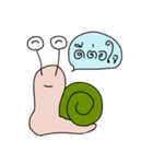 Mr.Snail(Thai sub)（個別スタンプ：15）