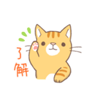 ねこくん（トラ柄）（個別スタンプ：4）