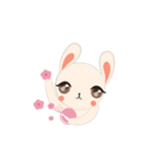 Sweet eye rabbit（個別スタンプ：6）