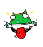 Cunning frog expression diagram I（個別スタンプ：6）