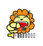 BEN LION FACE STICKER VER.23（個別スタンプ：18）