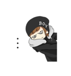 Lill Cute Oppa (Moody)（個別スタンプ：33）