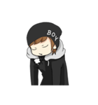 Lill Cute Oppa (Moody)（個別スタンプ：34）