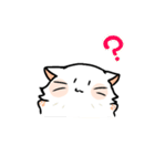 大きなしろねこ（個別スタンプ：7）