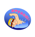Swimming Sticker（個別スタンプ：16）