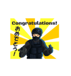 SWAT Operation Start！ Animated（個別スタンプ：18）