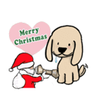 Lovely dogs Sticker/Christmas version（個別スタンプ：6）