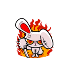 BLOODY BUNNY ANIMATED（個別スタンプ：4）