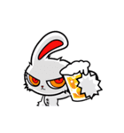 BLOODY BUNNY ANIMATED（個別スタンプ：15）