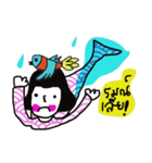 Nuchy the mermaid I（個別スタンプ：8）